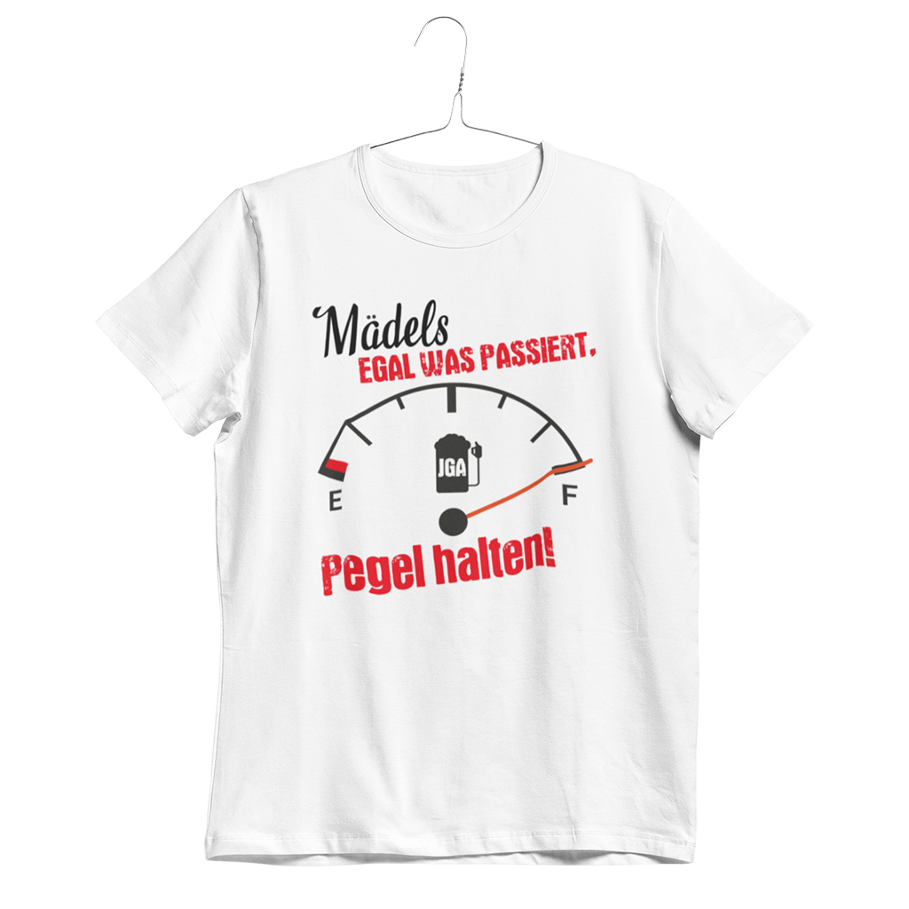 84.1 PEGEL HALTEN Bekleidung, T-shirt, Hemd