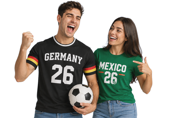 Soccer-Shirt, Team-Jersey, Kurzarm, Schwarz, Nummer-26