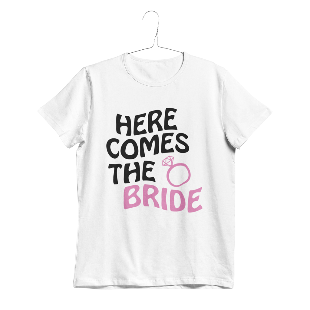 343.1 HERE COMES THE BRIDE Bekleidung, T-shirt, Hemd